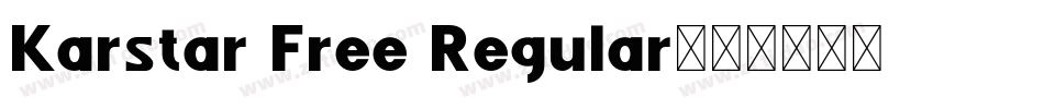 Karstar Free Regular字体转换